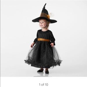 Pottery Barn Kids Black and orange Witch Costume